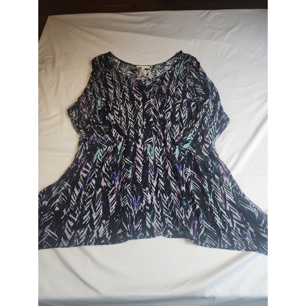 Spense Womens Top Tie Bottoms  Plus‎ Size 1X